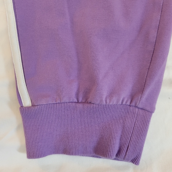 Adidas Women's Joggers Purple Size XL Track Pants Cotton Athleisure - Picture 5 of 10